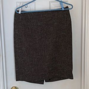 The Limited heather brown skirt
